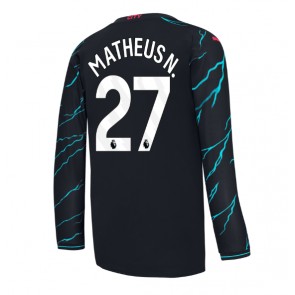 Manchester City Matheus Nunes #27 Rezervni Dres 2023-24 Dugim Rukavima